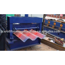 Roof panel forming machine